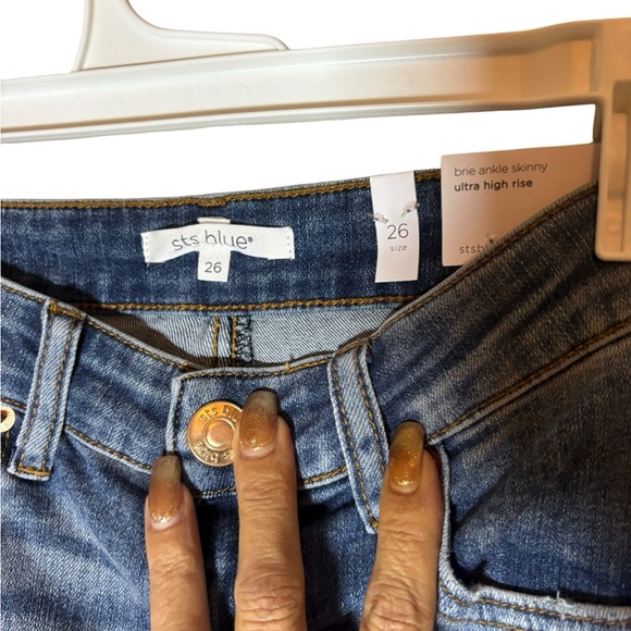 STS Blue “Brie” Ultra High Rise Ankle Skinny Jeans – Women’s Size 26 - Picture 6 of 8